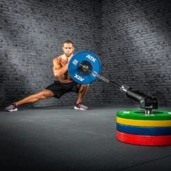 ATX® Post Landmine 17 ATX® Post Landmine -Sams Fitness Store ATX BAH PT barbell landmine exercise image