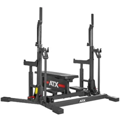 ATX® Combo Rack IPF Approved -Sams Fitness Store ATX COP 700 height adjustment levers