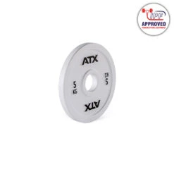 ATX® Calibrated Powerlifting Plates (RL) 15 ATX® Calibrated Powerlifting Plates (RL) -Sams Fitness Store ATX CPRL 0500 IPF 5kg weight plate
