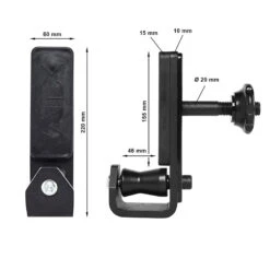 ATX® Roller J-Hooks Universal 15 ATX® Roller J-Hooks Universal -Sams Fitness Store ATX FH7 ROL dimensions