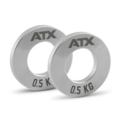 ATX® Olympic Fractional Plate Pairs -Sams Fitness Store ATX FRP ST 500gr steel plates 1