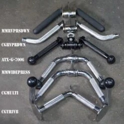 ATX® V Bar Rotational Blackline -Sams Fitness Store ATX G 7006 tricep bar comparison