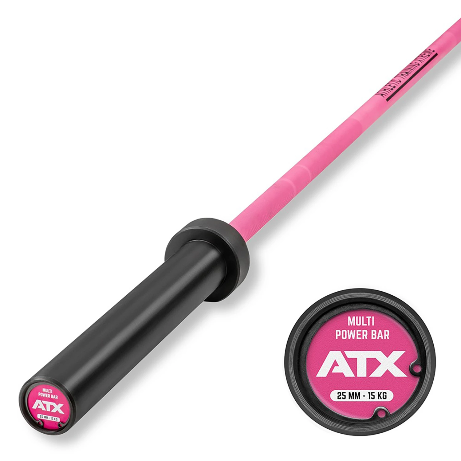 ATX® Women’s PINK 15kg Bar 1 ATX® Women’s PINK 15kg Bar