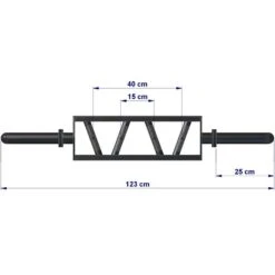 ATX® Olympic Short Multi Grip Bar -Sams Fitness Store ATX LH 50 MGCB ATX short multi grip bar dimensions