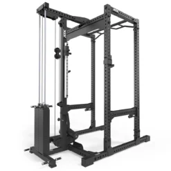 ATX® Lat Option 780 125kg SW -Sams Fitness Store ATX LTO 780 SW lat pulldown machine attached to power rack