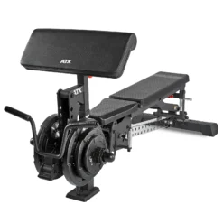 ATX® Biceps Curl Attachment -Sams Fitness Store ATX OP CUA olympic weight plates