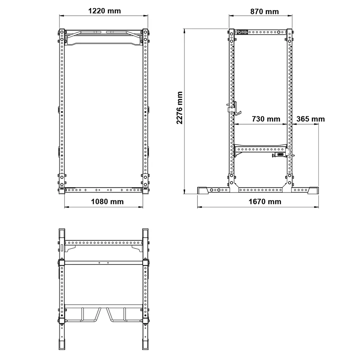 ATX® Power Rack 780 4 ATX® Power Rack 780 - Image 4