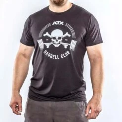 ATX® Barbell Club T-Shirt Black