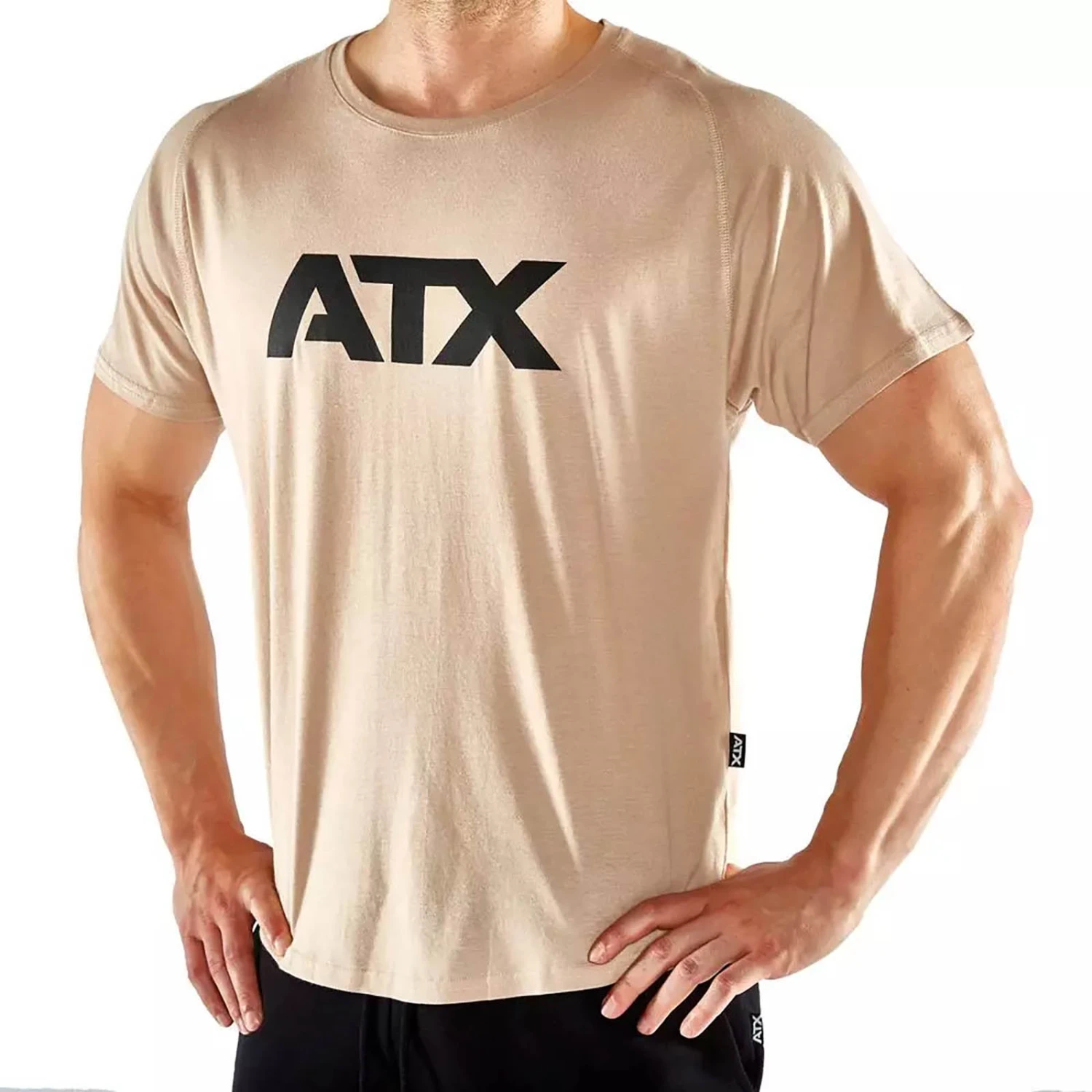 ATX® – T-Shirt Taupe 1 ATX® – T-Shirt Taupe