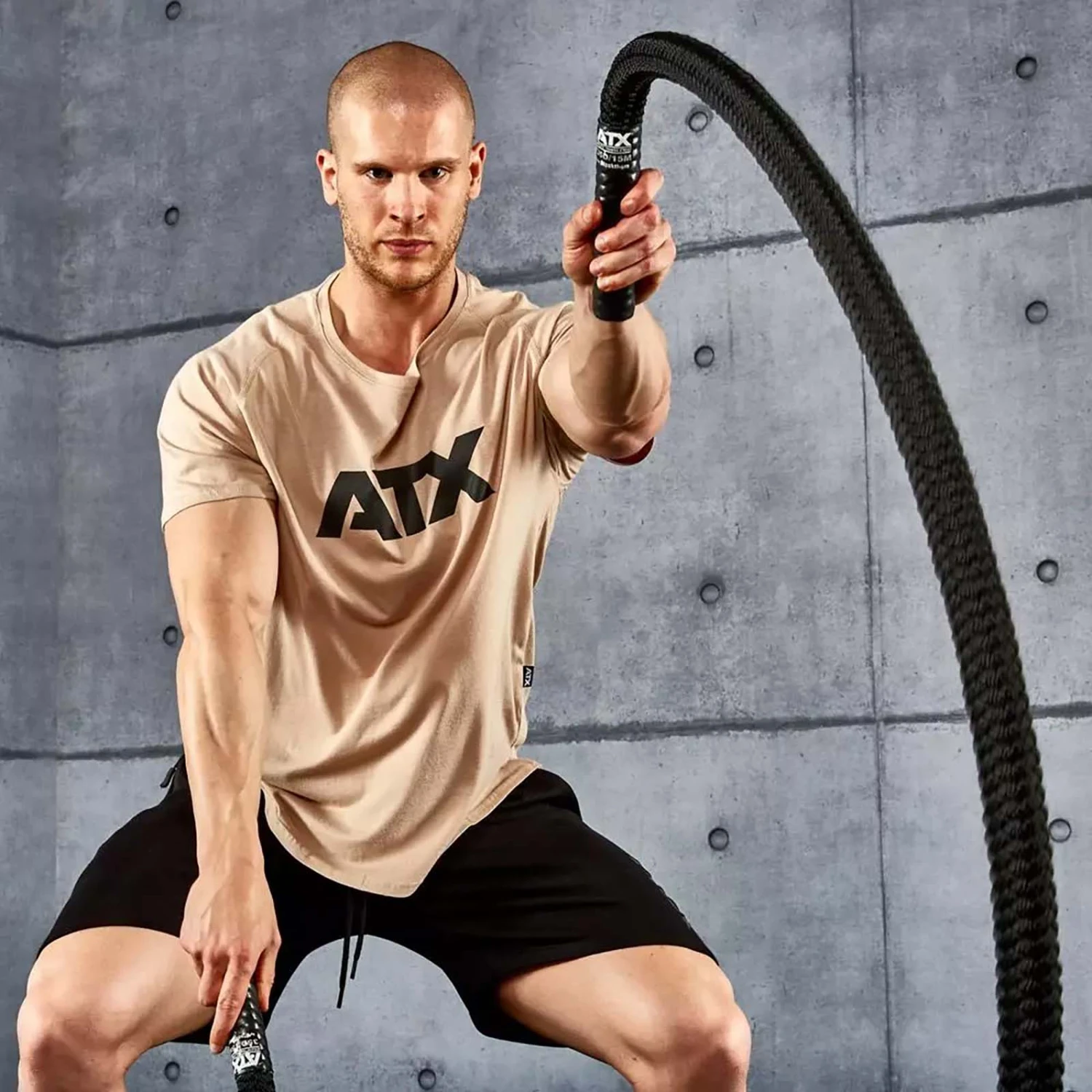 ATX® – T-Shirt Taupe 5 ATX® – T-Shirt Taupe - Image 5