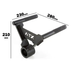 ATX® Parallel Grip T Bar Row Handle 19 ATX® Parallel Grip T Bar Row Handle -Sams Fitness Store ATX TBR PAL H28 measurements