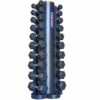 1-10kg Rubber Hex Dumbbell Set