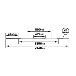 7ft Standard Barbell 5 7ft Standard Barbell -Sams Fitness Store CG7FTST measurements 27mm std bar 1
