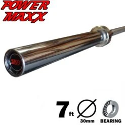 7ft Olympic Barbell Thrust Bearings 1000lbs