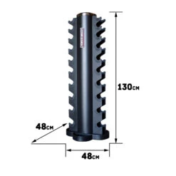 1-10kg Rubber Hex Dumbbell Set -Sams Fitness Store CGDBST10PR 10pair 1 10 rubber hex stand measurements 1