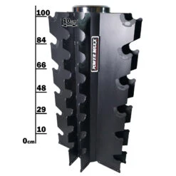Power Maxx Vertical Dumbbell Rack 14 Pairs – DISPLAY MODEL -Sams Fitness Store CGDBST14PR 14 pair dumbbell rack measurements
