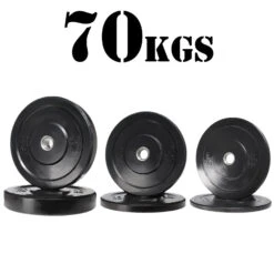70kg Black Bumper Package