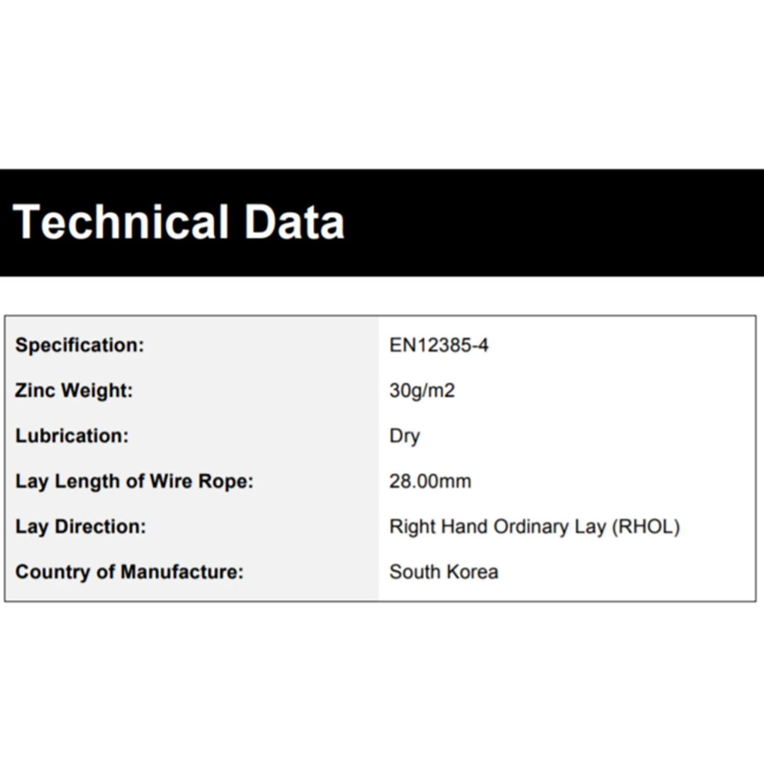 Gym Cable 6×19 Fibre Core 200M Polyurethane Coating 3 Gym Cable 6×19 Fibre Core 200M Polyurethane Coating - Image 3