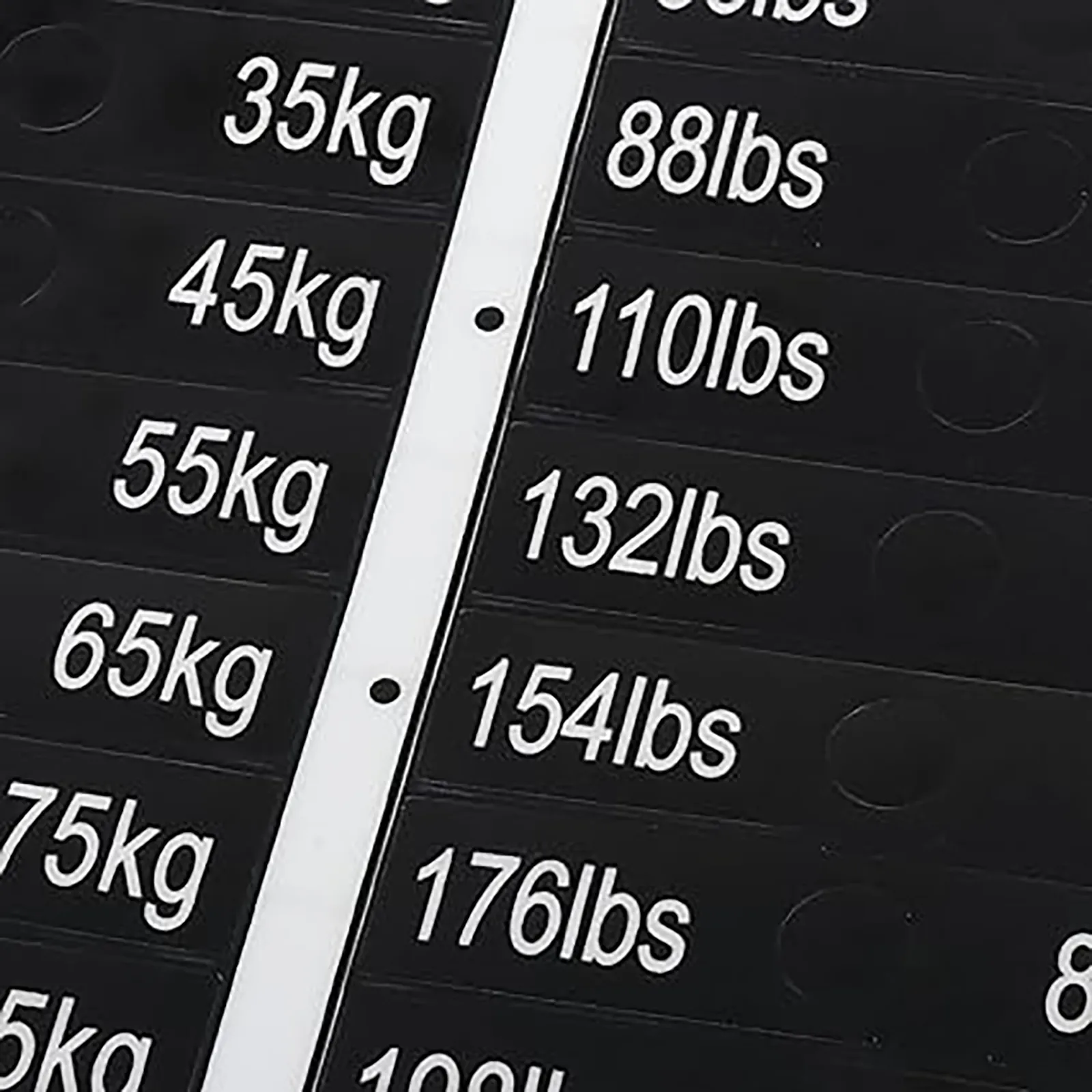 Weight Stickers 5-150kgs/lbs 3 Weight Stickers 5-150kgs/lbs - Image 3